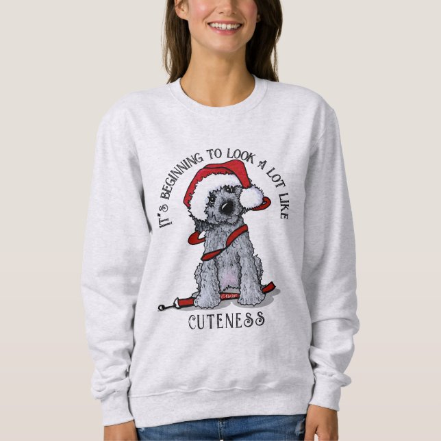 Doodle Dog Christmas Sweatshirt (Front)