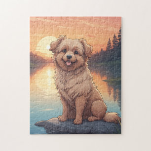 Doodle dog jigsaw puzzle
