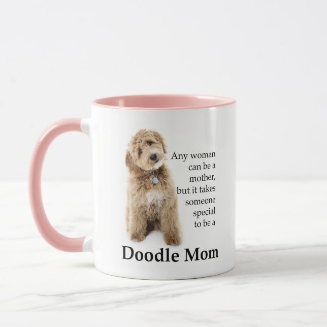 Doodle Dog Mum Mug (Left)