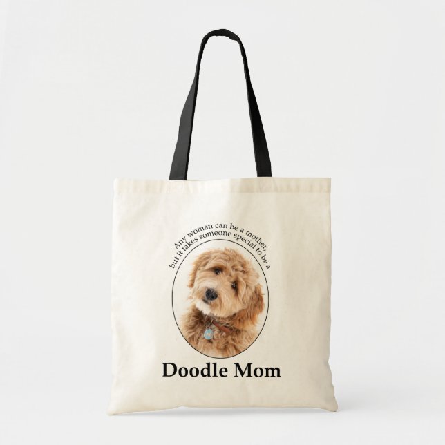 Doodle Dog Mum Tote Bag (Front)