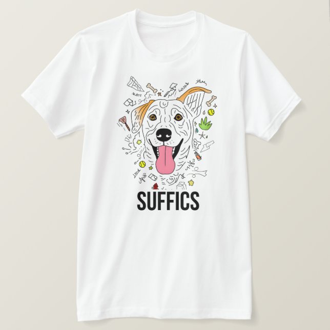 Doodle Dog | SUFFICS T-Shirt (Design Front)