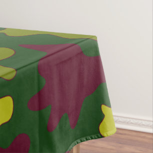 doodle elements composition tablecloth