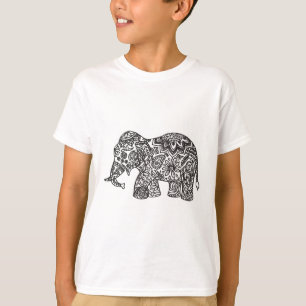 Doodle Elephant T-Shirt