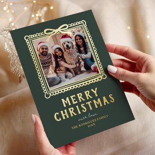 Doodle Family Photo Frame Christmas