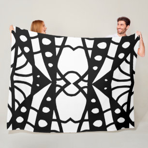 Doodle Fleece Blanket