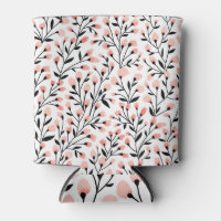 Doodle Flowers: Coral Floral Seamless.