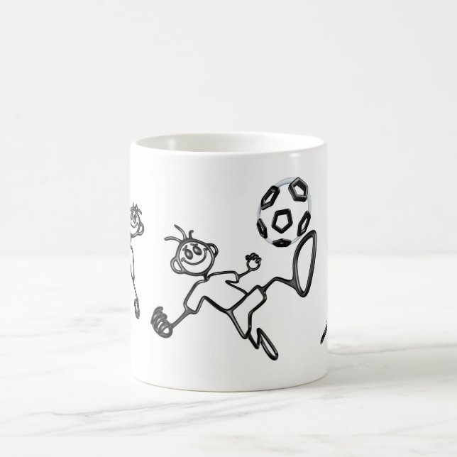 Doodle GuyZ Soccer Mug (Center)
