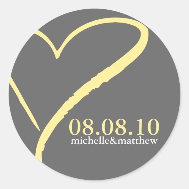 Doodle Heart Stickers (Front)