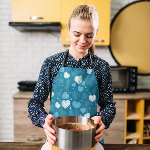 Doodle Hearts Apron
