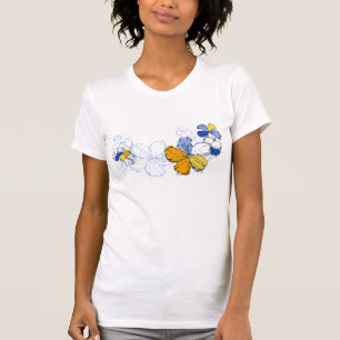Doodle Hibiscus Ladies Tee