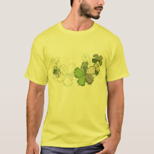Doodle Hibiscus Mens Tee