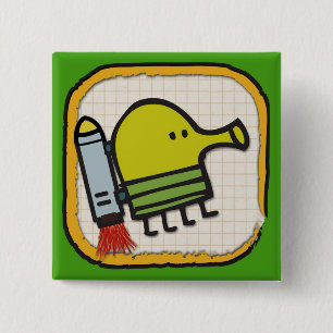Doodle Jump Icon Square Button