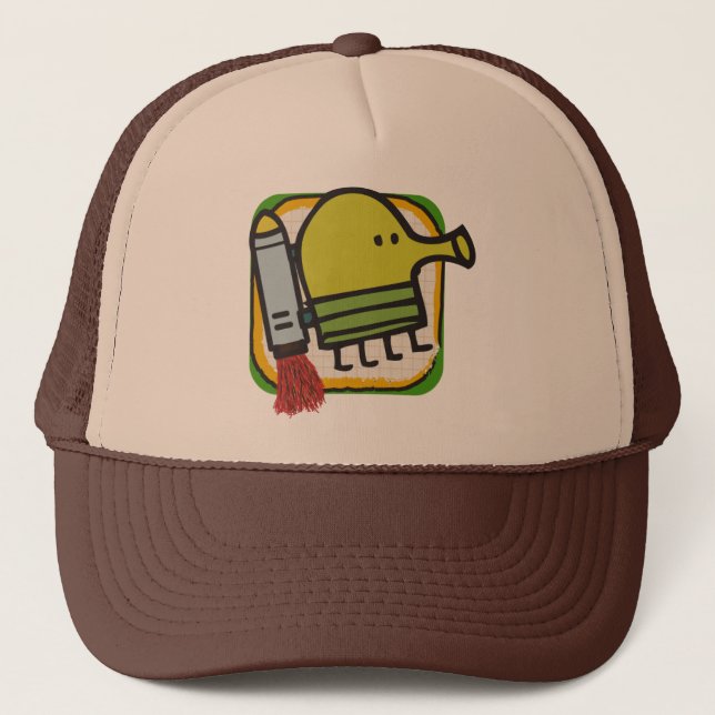 Doodle Jump Trucker Hat (Front)