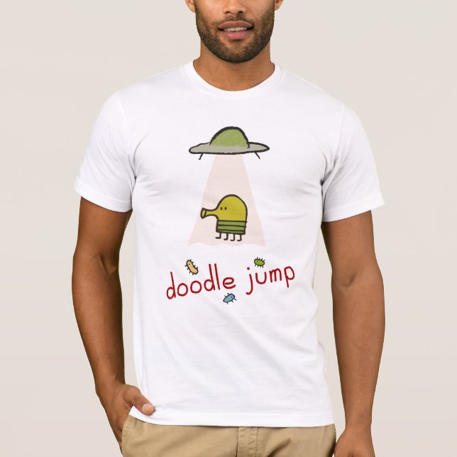 Doodle Jump UFO T-Shirt (Front)