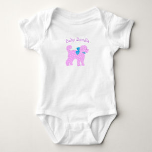 Doodle Love Baby Girl Nursery Bedroom Bodysuit