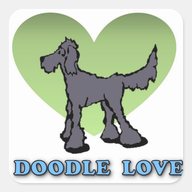 Doodle Love Sticker (Front)