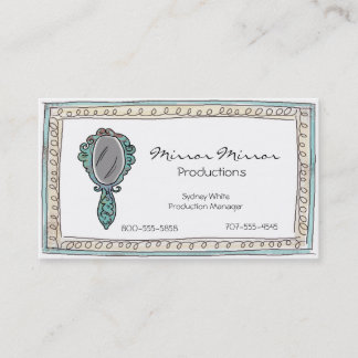 Doodle Mirror Business Cards