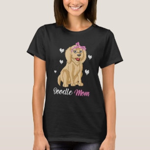 Doodle Mom Funny And Cute Goldendoodle For Mom Mot T-Shirt