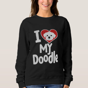Doodle Mum Doodle Dad Love My Doodle Sweatshirt