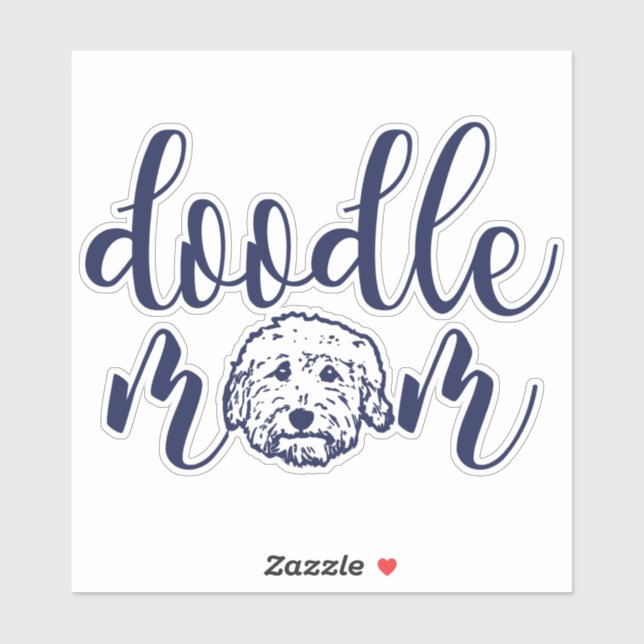 Doodle mum - doodle dog mum gift (Sheet)