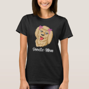 Doodle Mum Funny And Cute Goldendoodle For Mum Mot T-Shirt