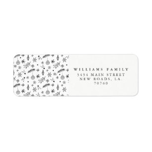 Doodle Ornaments Christmas