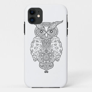 Doodle Owl Case-Mate iPhone Case
