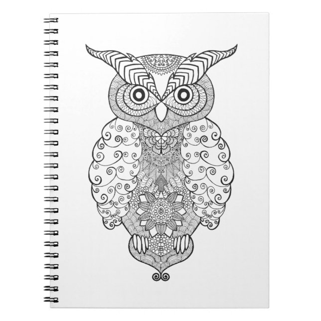 Doodle Owl Notebook (Front)