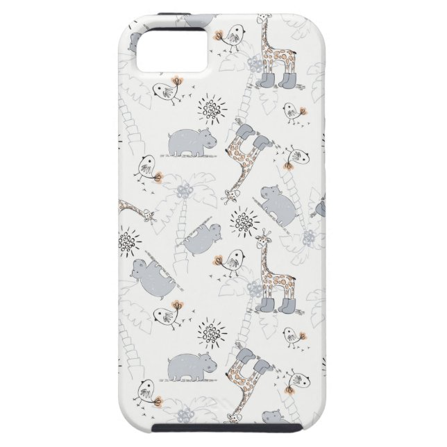 doodle pattern 2 Case-Mate iPhone case (Back)