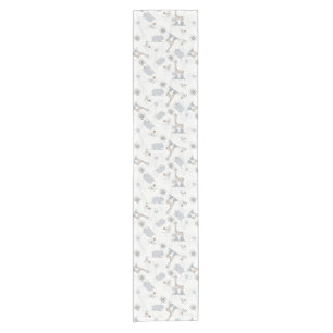 doodle pattern 2 short table runner