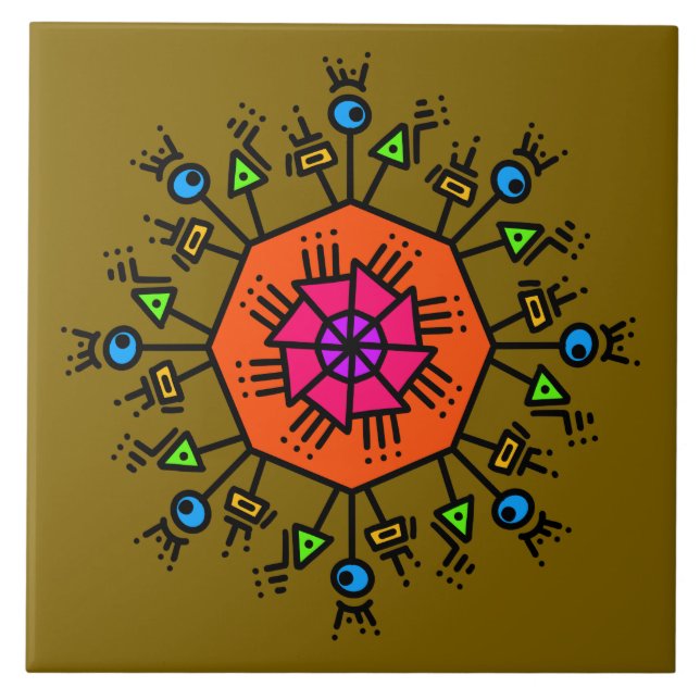 Doodle pattern 2 tile (Front)