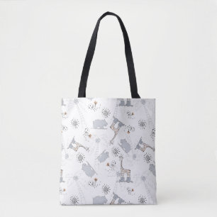 doodle pattern 2 tote bag