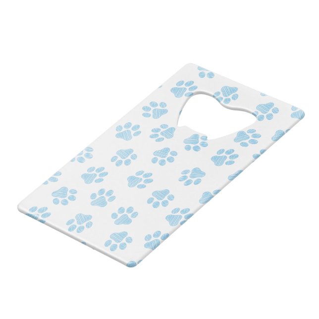 Doodle Paws, Dog Paws, Baby Blue Paws (Front Angled)