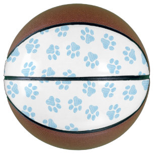 Doodle Paws, Dog Paws, Baby Blue Paws Basketball