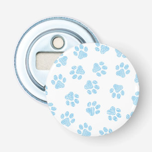 Doodle Paws, Dog Paws, Baby Blue Paws Bottle Opener