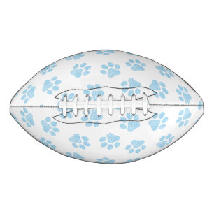 Doodle Paws, Dog Paws, Baby Blue Paws Football