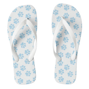 Doodle Paws, Dog Paws, Baby Blue Paws Jandals