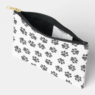 Doodle Paws, Dog Paws, Black Paws Accessory Pouch
