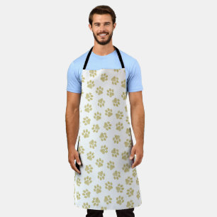 Doodle Paws, Dog Paws, Gold Paws Apron