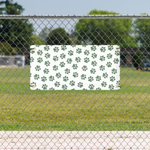 Doodle Paws, Dog Paws, Green Paws Banner