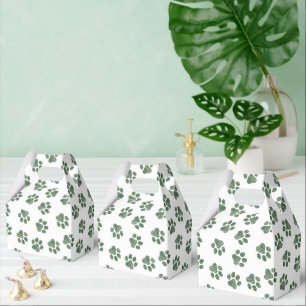 Doodle Paws, Dog Paws, Green Paws Favour Box
