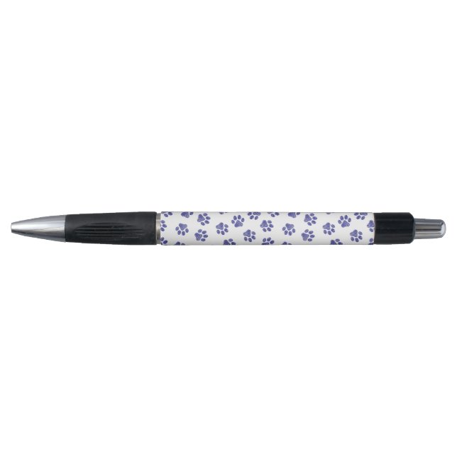 Doodle Paws, Dog Paws, Navy Blue Paws (Front)