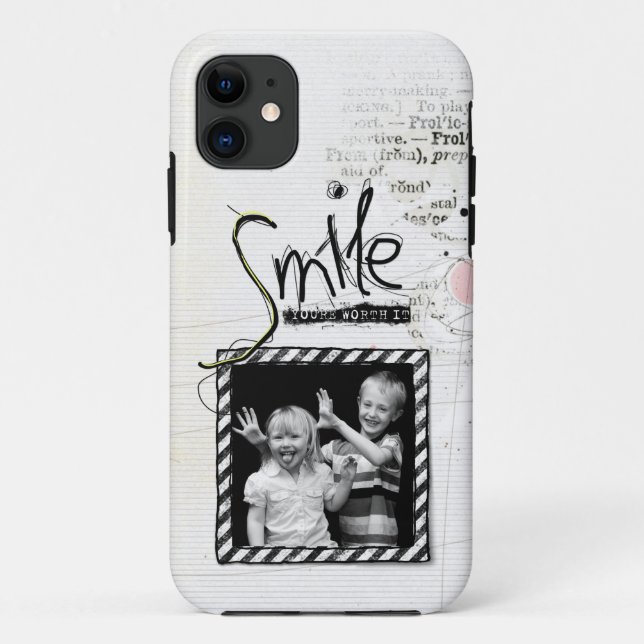 doodle photo iphone 5 case (Back)