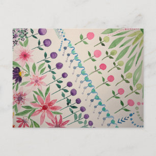 Doodle Post Card by Jill