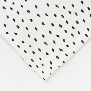 Doodle Spot Fleece Throw