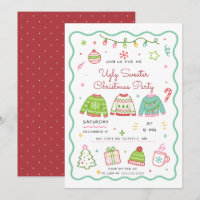 Doodle Ugly Sweater Christmas Party