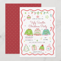 Doodle Ugly Sweater Christmas Party