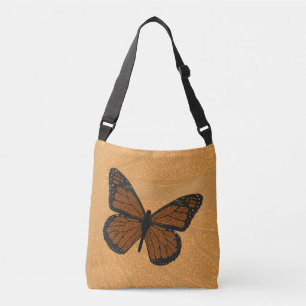 Doodled Monarch All-Over-Print Bag