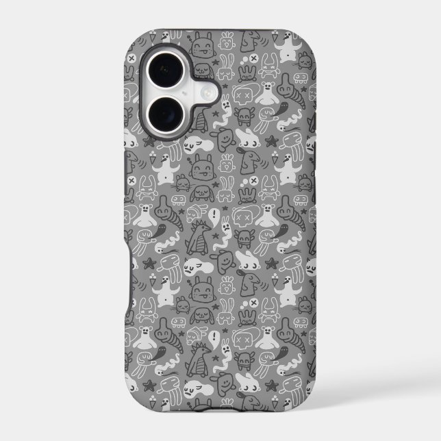 doodles pattern illustration (Back)