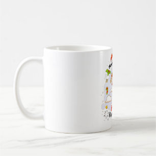 Doodles, sketches, cartoons, Christmas Coffee Mug